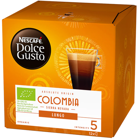 3x Ne.Dolce G.Bio Lungo Colombia 84g (12 Ts.)