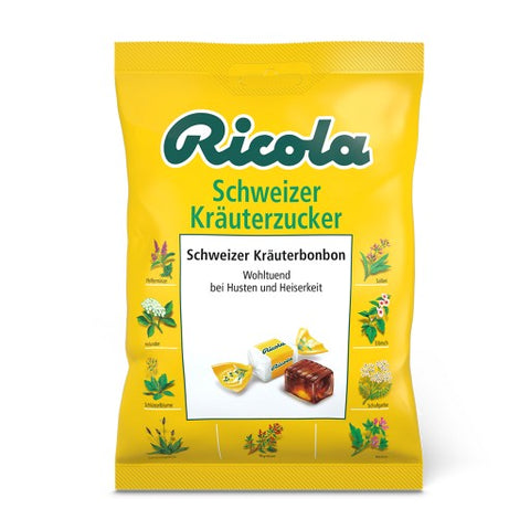 18x Ricola MZ 75g Schweizer Kräuterzucker