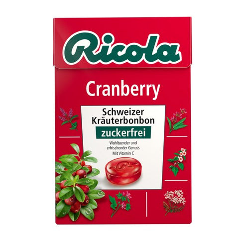 10x Ricola Box OZ 50g Cranberry