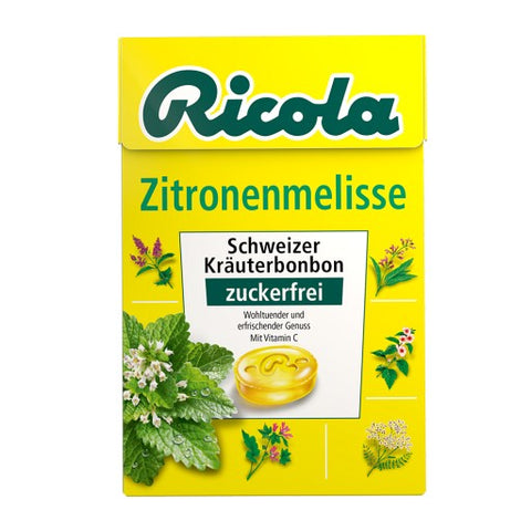 10x Ricola Box OZ 50g Zitronen Melisse