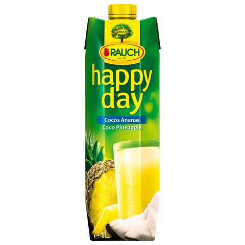 6x Rauch Happy Day Cocos-Ananas 1l