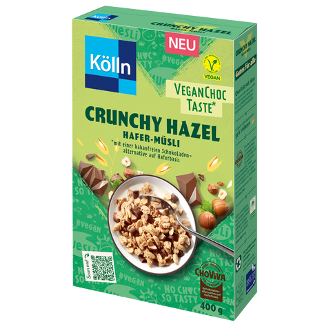 8x Kö.Müsli Crunchy Hazel Hafer-Müsli 400g