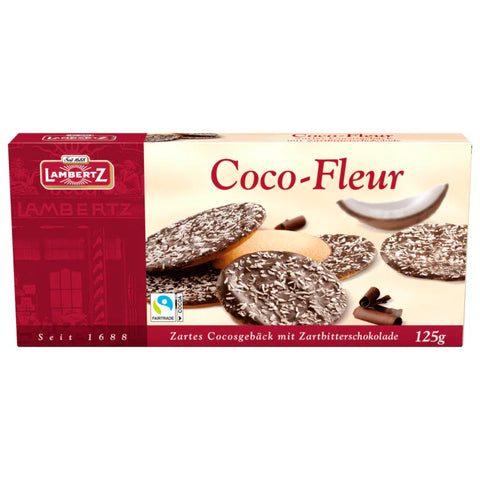 10x Lambertz Coco-Fleur 125g