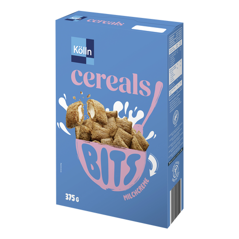 7x Kölln Cereals Bits Milchcreme 375g