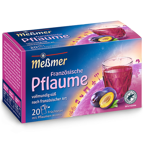 10x Meßm.Ländertee Französische Pflaume 20er 45g