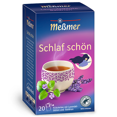 5x Meßmer.Tee Schlaf schön 20er 40g