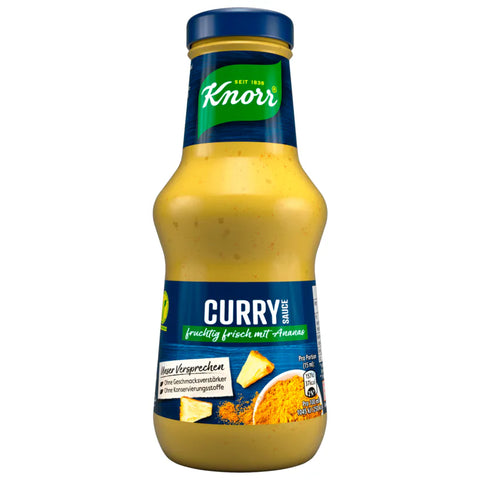 6x Knorr Curry-Sauce 250ml