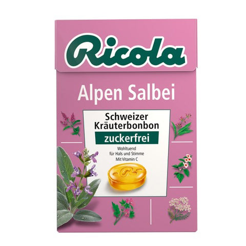 10x Ricola Box OZ 50g Salbei