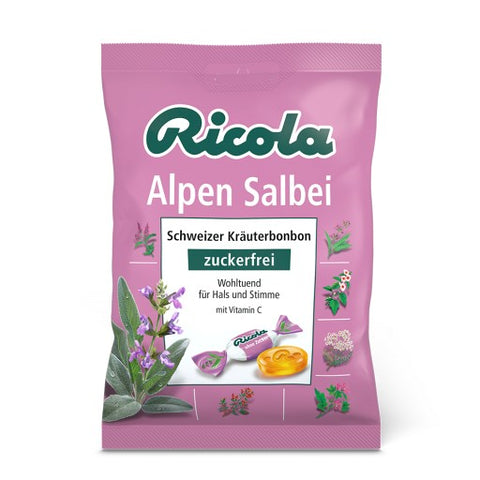 18x Ricola OZ 75g Salbei