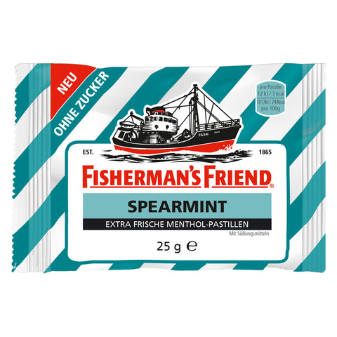 24x Fishermans Friend o.Z Extra Stark Spearmint 25g