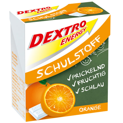 12x Dextro Minis Schulstoff Orange 50g