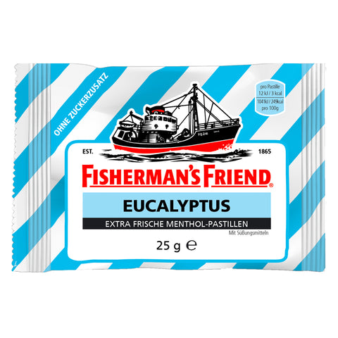 24x Fishermans Friend o.Z. Eucalyptus 25g