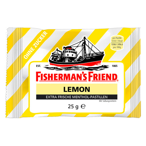 24x Fishermans Friend o.Z. Lemon 25g