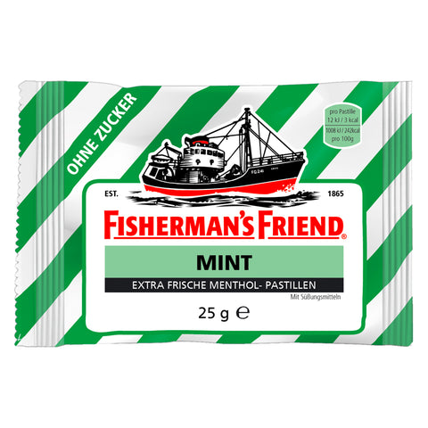 24x Fishermans Friend o.Z. Pfefferminz 25g