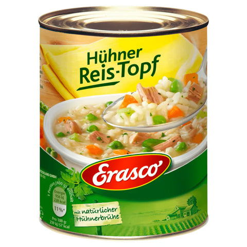 6x Erasco Hühner-Reistopf 800g