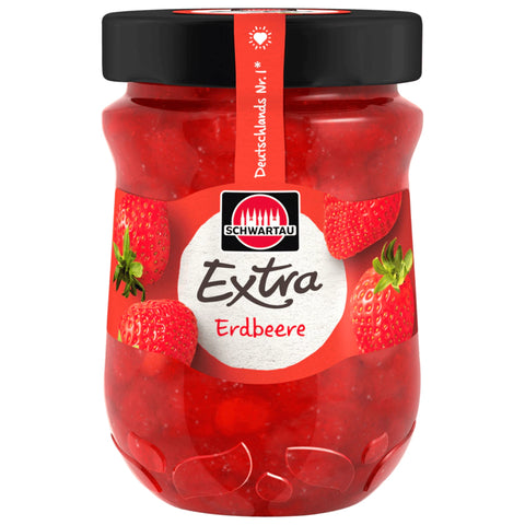 8x Schwartau Extra Erdbeere 340g