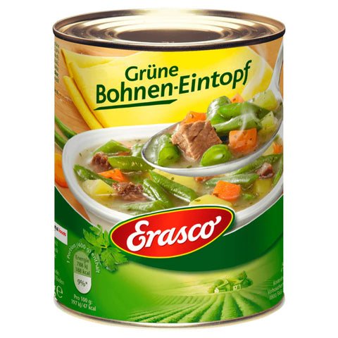 6x Erasco Grüne-Bohnen-Eintopf 800g