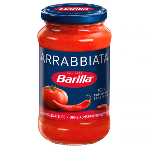 6x Barilla Pastasauce Arrabbiata 400g