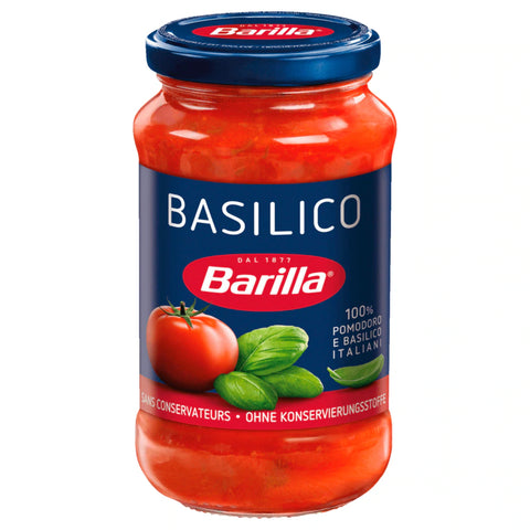 6x Barilla Pastasauce Basilico 400g