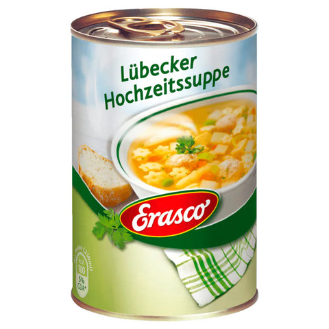 6x Erasco Lübecker Hochzeitssuppe 390ml