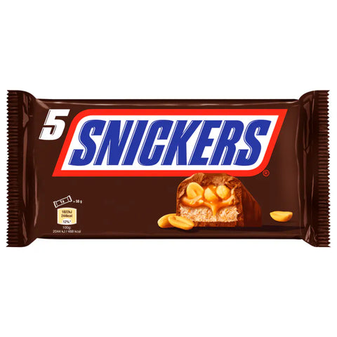 17x Snickers Schokoriegel 5x50g