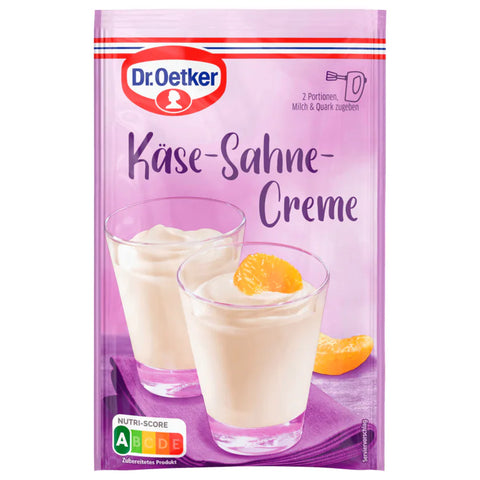 11x Dr. Oetker Käse-Sahne-Creme Dessert 63g