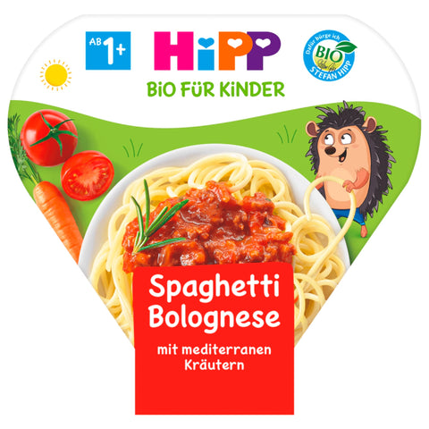 6x Bio Hipp Bio Spaghetti Bolognese 1-3 Jahre 250g