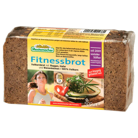 9x Mestemacher Fitnessbrot 500g