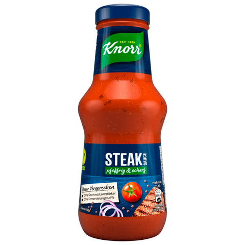 6x Knorr Steak-Sauce 250ml