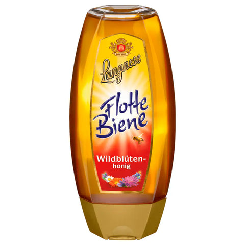 8x Langnese Flotte Biene Wildblüten-Honig 500g