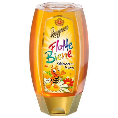 8x Langnese Flotte Biene Sabienchens Honig 250g