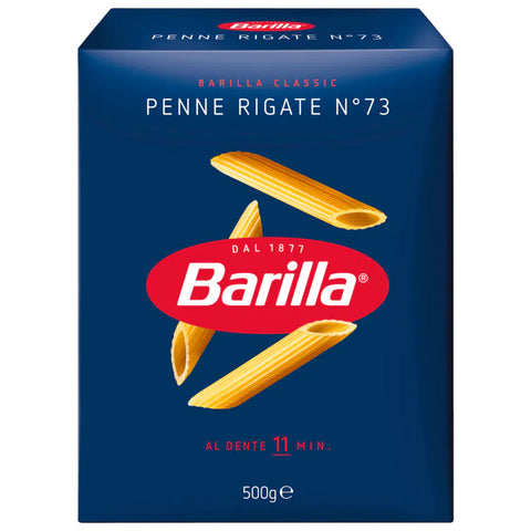 12x Barilla Pasta Penne Rigate 500g