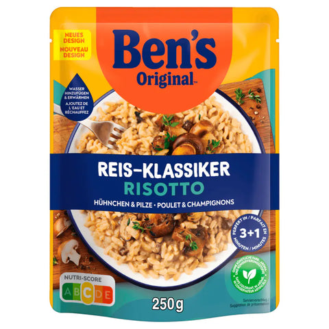 6x Ben's Original Express Risotto Hühnchen & Pilze 250g