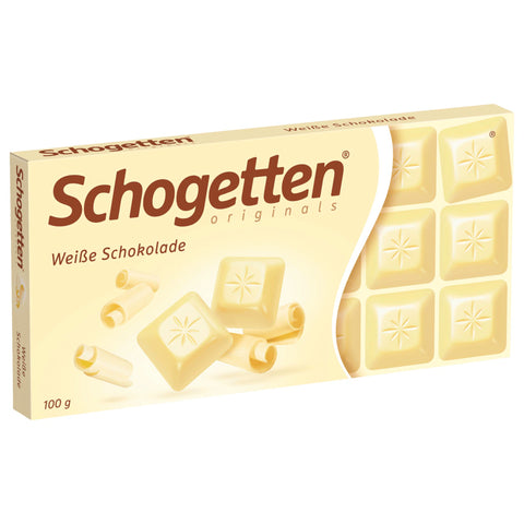 15x Schogetten Weiße Schokolade 100g