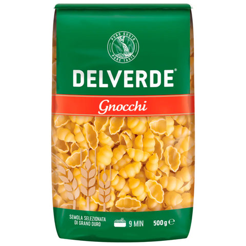 12x Delverde Gnocchi Pasta 500g