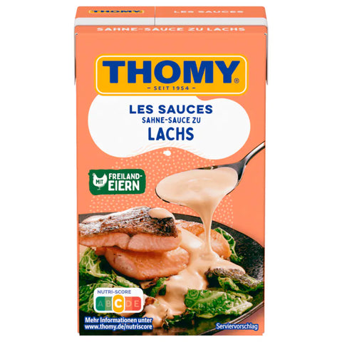 12x Thomy Les Sauces Lachs Sahne Sauce 250ml