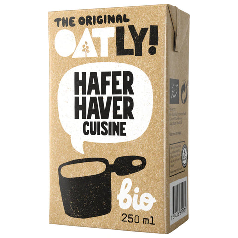 18x Oatly Bio Hafer Cuisine 250ml