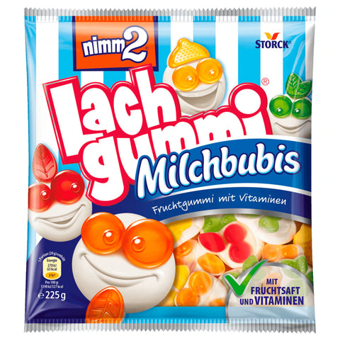 15x nimm2 Lachgummi Milchbubis 225g