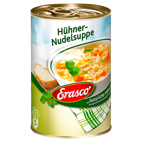 6x Erasco Hühner-Nudelsuppe 390ml