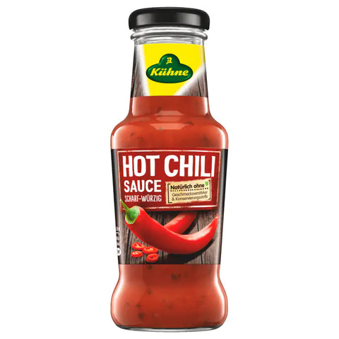 6x Kühne Hot-Chili-Sauce 250ml