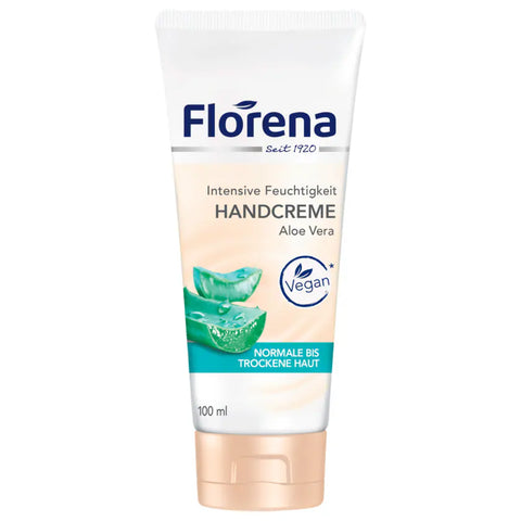 6x Florena Handcreme mit Aloe Vera 100ml