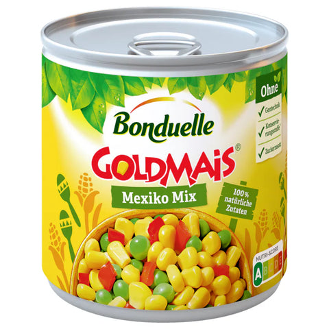 12x Bonduelle Goldmais Mexiko-Mix 265g