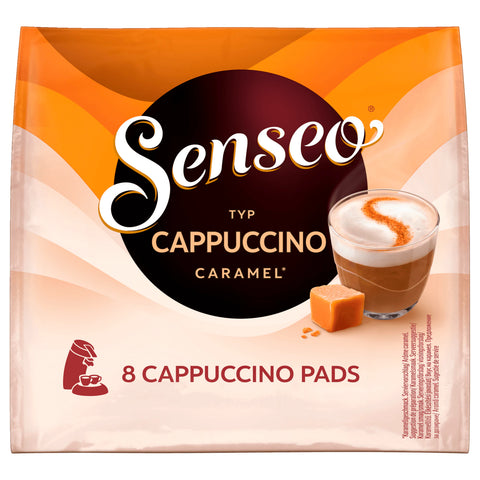 5x Senseo Typ Capp.Caramel Pads 8er/92g