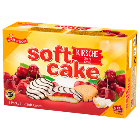 12x Griesson Soft Cake Kirsche 300g