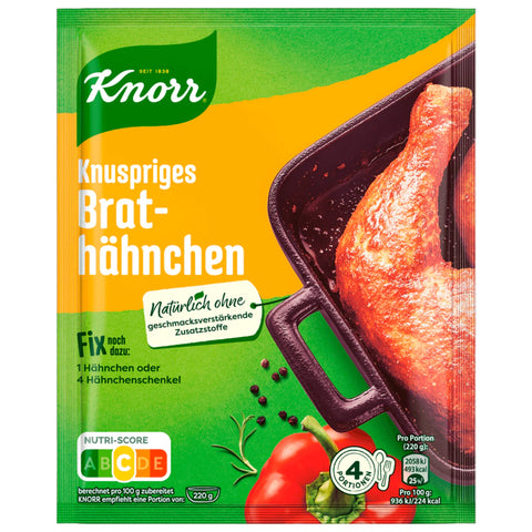 28x Knorr Fix Knuspriges Brathähnchen 29g