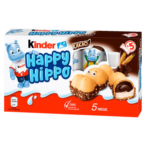 10x kinder Happy Hippo Kakao 5x20,7g