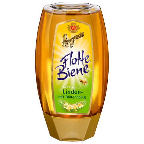 8x Langnese Flotte Biene Linden- mit Blütenhonig 250g