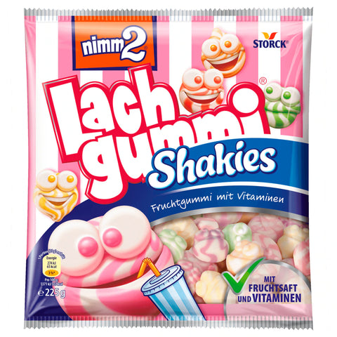 12x nimm2 Lachgummi Shakies 225g