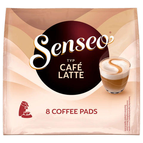 10x Senseo Typ Cafe Latte 8er/92g