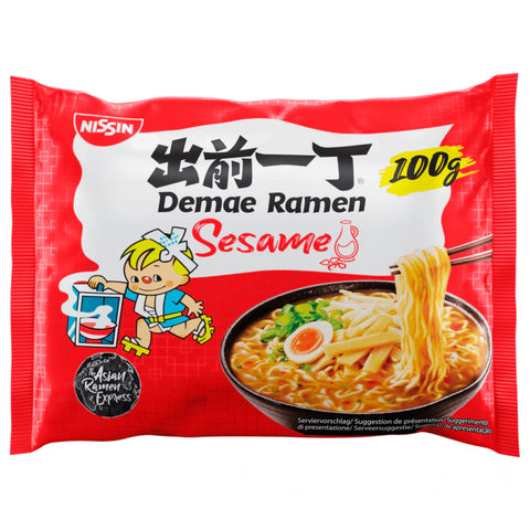 10x Nissin Demae Ramen Sesam 100g